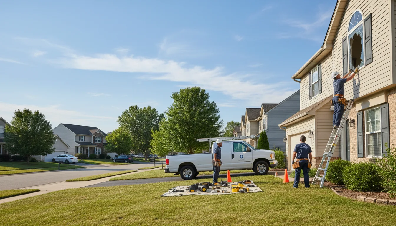 Expert window installer providing residential service in Hurricane Mills, TN